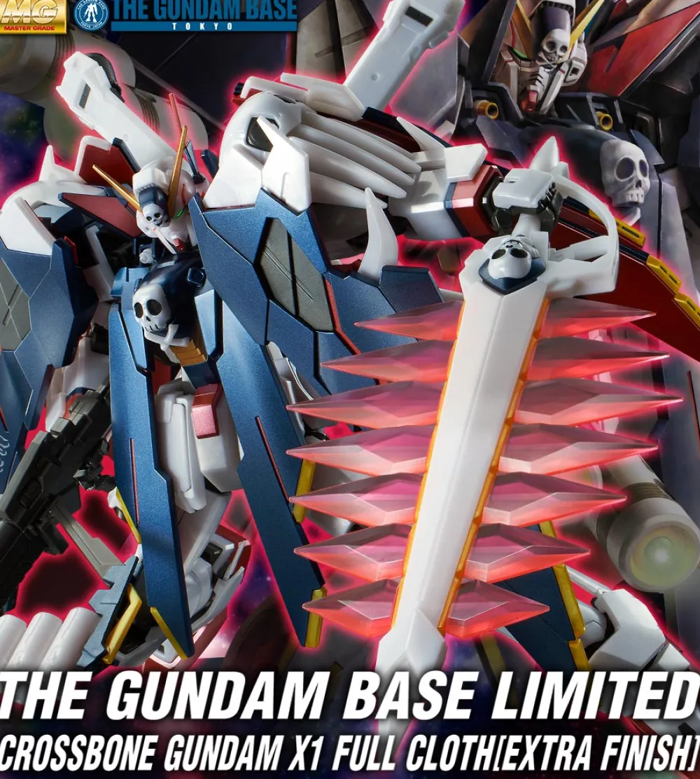 Rise of Gunpla Crossbone Gundam^MG 1/100 CROSSBONE GUNDAM X1 FULL CLOTH EXTRA FINISH VER.