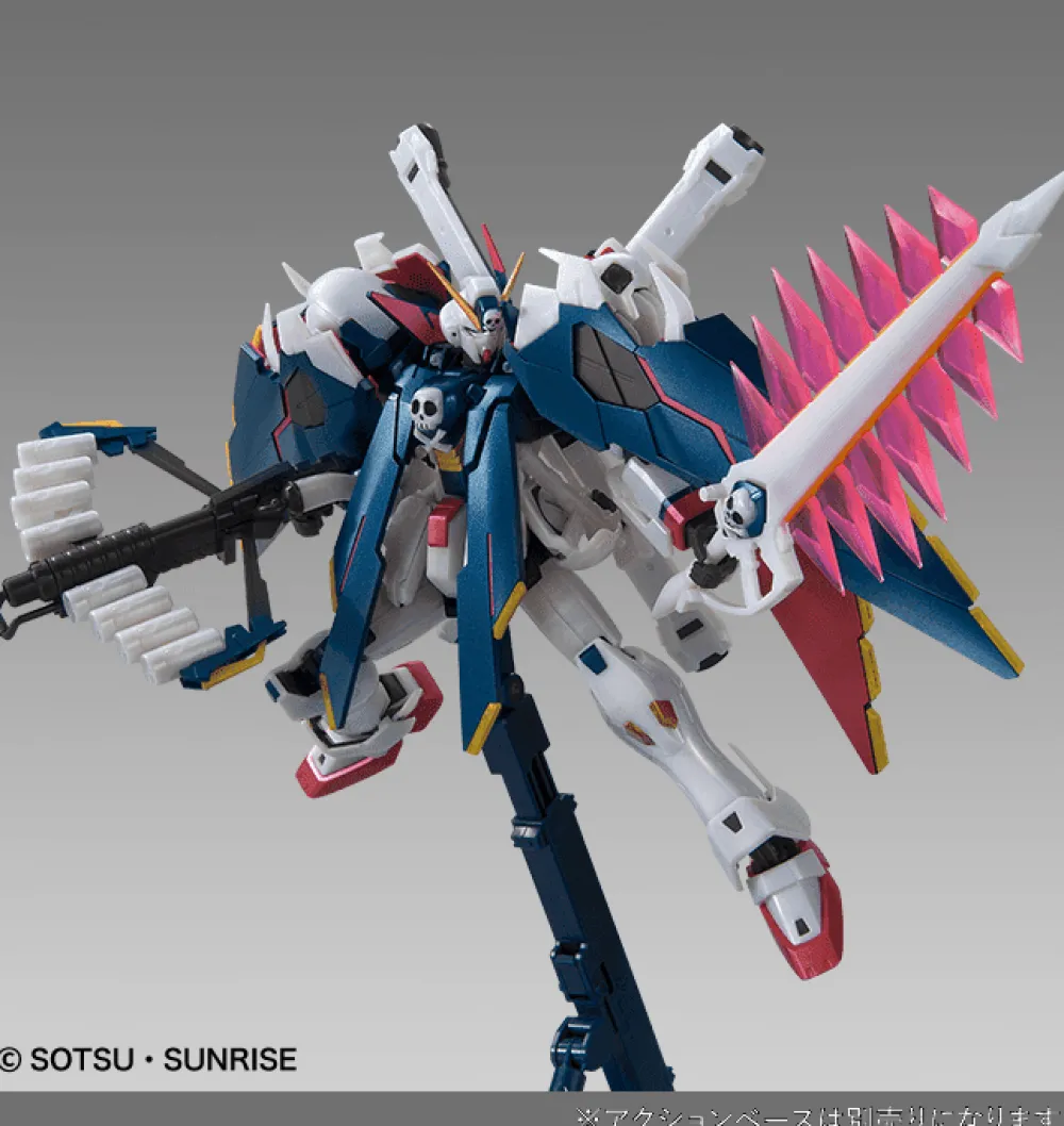 Rise of Gunpla Crossbone Gundam^MG 1/100 CROSSBONE GUNDAM X1 FULL CLOTH EXTRA FINISH VER.