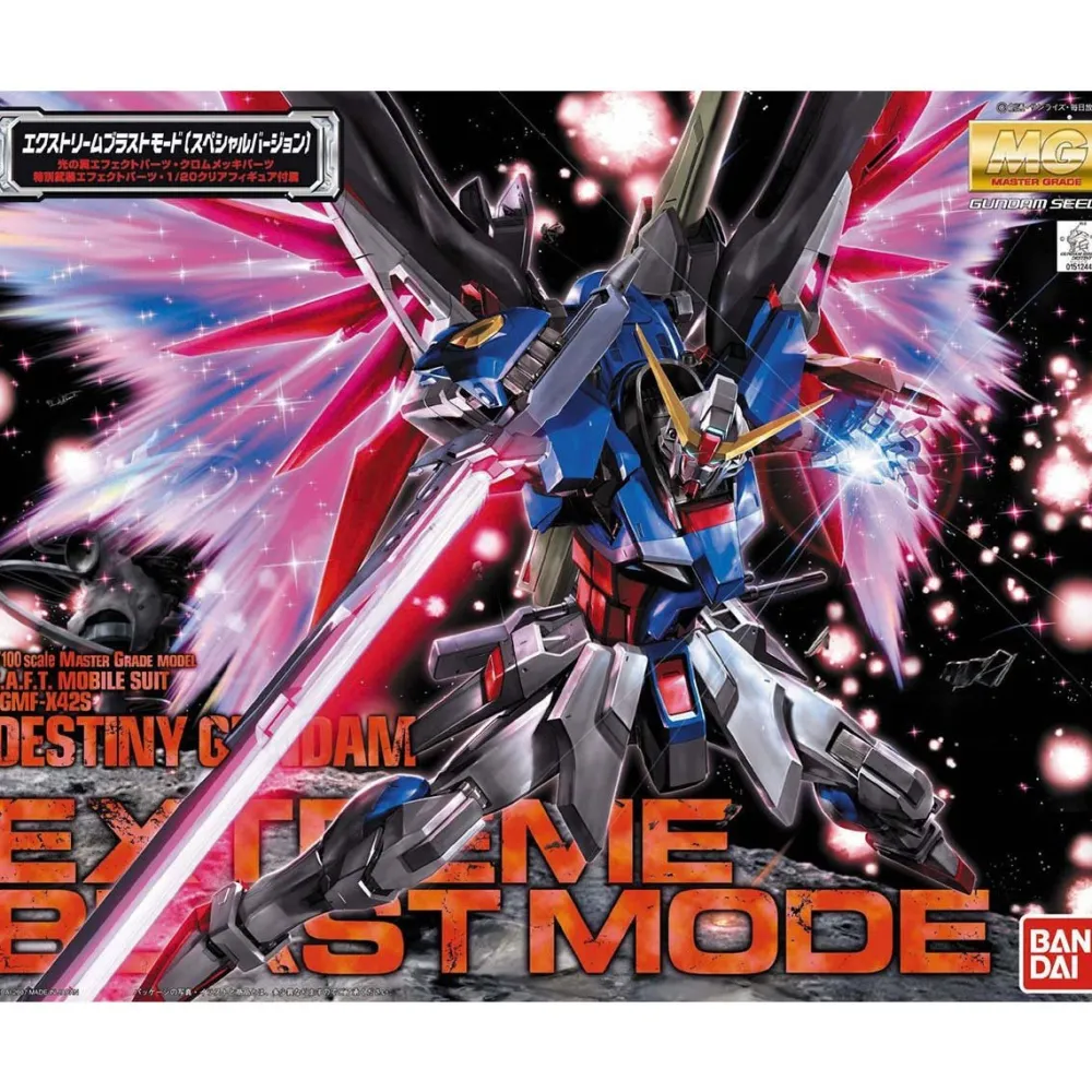 Rise of Gunpla Gundam Seed Destiny|Master Grade (Mg)^MG 1/100 DESTINY GUNDAM (SPECIAL EDITION) EXTREME BLAST MODE