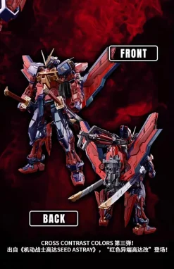 Rise of Gunpla Gundam Seed Astray|Master Grade (Mg)^MG 1/100 GUNDAM ASTRAY RED FRAME KAI/REVISED CROSS CONTRAST COLORS [POLARIZED MOLDING COLOR]