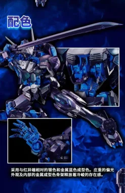 Rise of Gunpla Iron-Blooded Orphans|Master Grade (Mg)^MG 1/100 GUNDAM BARBATOS CROSS CONTRAST COLORS [POLARIZED MOLDING COLOR]