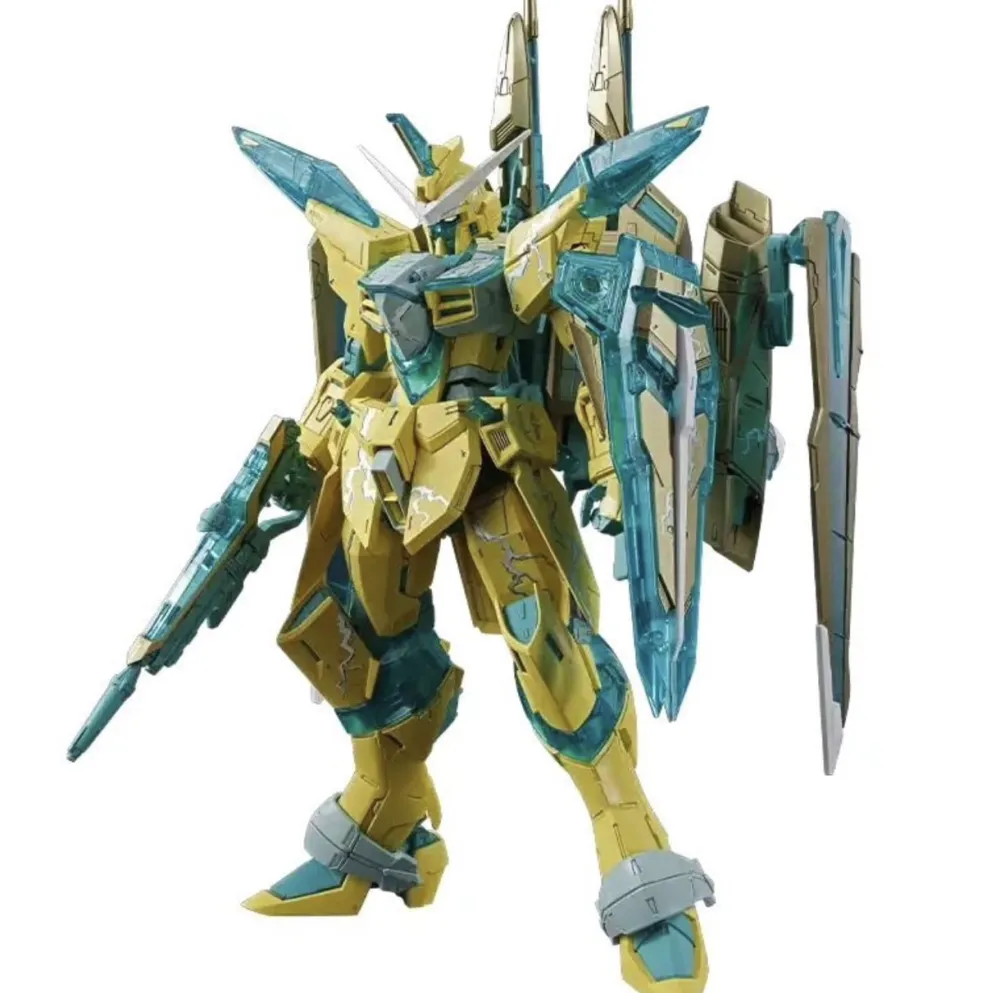 Rise of Gunpla Master Grade (Mg)^MG 1/100 JUSTICE GUNDAM CROSS CONTRAST COLOR (CLEAR YELLOW)