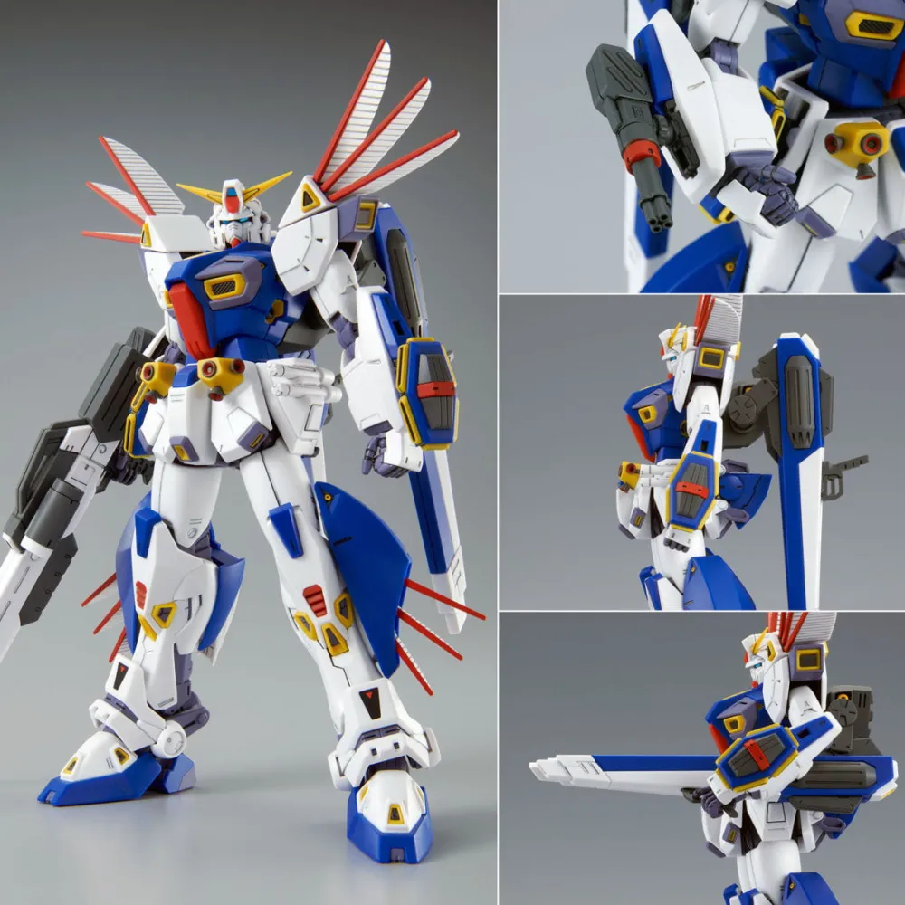 Rise of Gunpla Gundam F91|Master Grade (Mg)^MG 1/100 MISSION PACK R-TYPE & V-TYPE for GUNDAM F90