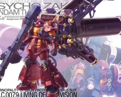 Rise of Gunpla Gundam Thunderbolt|Master Grade (Mg)^MG 1/100 MS-06R ZAKU II HIGH MOBILITY PSYCHO ZAKU THUNDERBOLT VER. KA