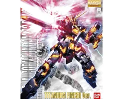 Rise of Gunpla Gundam Unicorn|Master Grade (Mg)^MG 1/100 RX-0 UNICORN GUNDAM 2 BANSHEE TITANIUM FINISH