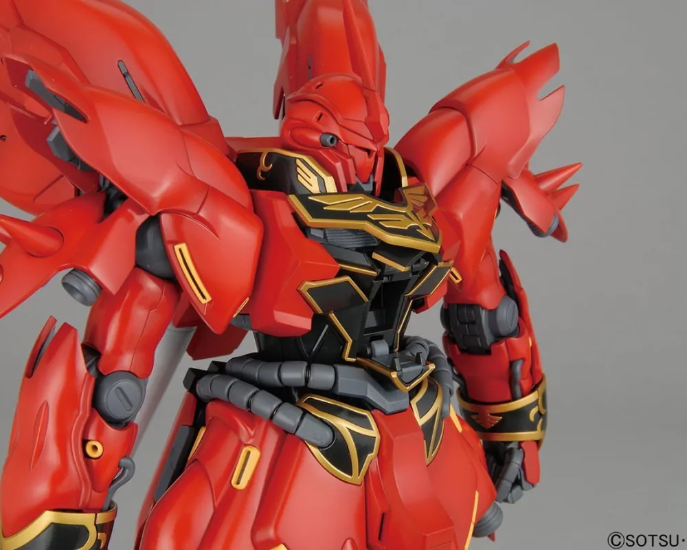 Rise of Gunpla Gundam Unicorn|Master Grade (Mg)^MG 1/100 SINANJU ANIME COLOR VER.