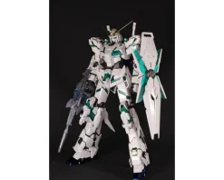 Rise of Gunpla Gundam Unicorn|Master Grade (Mg)^MG 1/100 UNICORN GUNDAM R/G TWIN FRAME TITANIUM FINISH