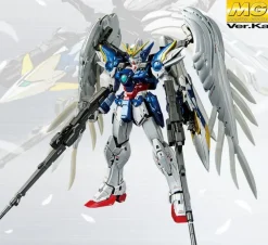 Rise of Gunpla Gundam Wing: Endless Waltz|Master Grade (Mg)^MG 1/100 WING GUNDAM ZERO EW VER. KA TITANIUM FINISH