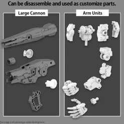 Rise of Gunpla 30 Minutes Mission^30MM 1/144 – OPTION PARTS SET 11 – LARGE CANNON & ARM UNIT