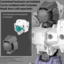 Rise of Gunpla 30 Minutes Mission^30MM 1/144 – OPTION PARTS SET 11 – LARGE CANNON & ARM UNIT