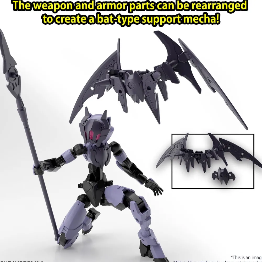 Rise of Gunpla 30 Minutes Mission^30MM 1/144 – SPINATIA REAPER TYPE