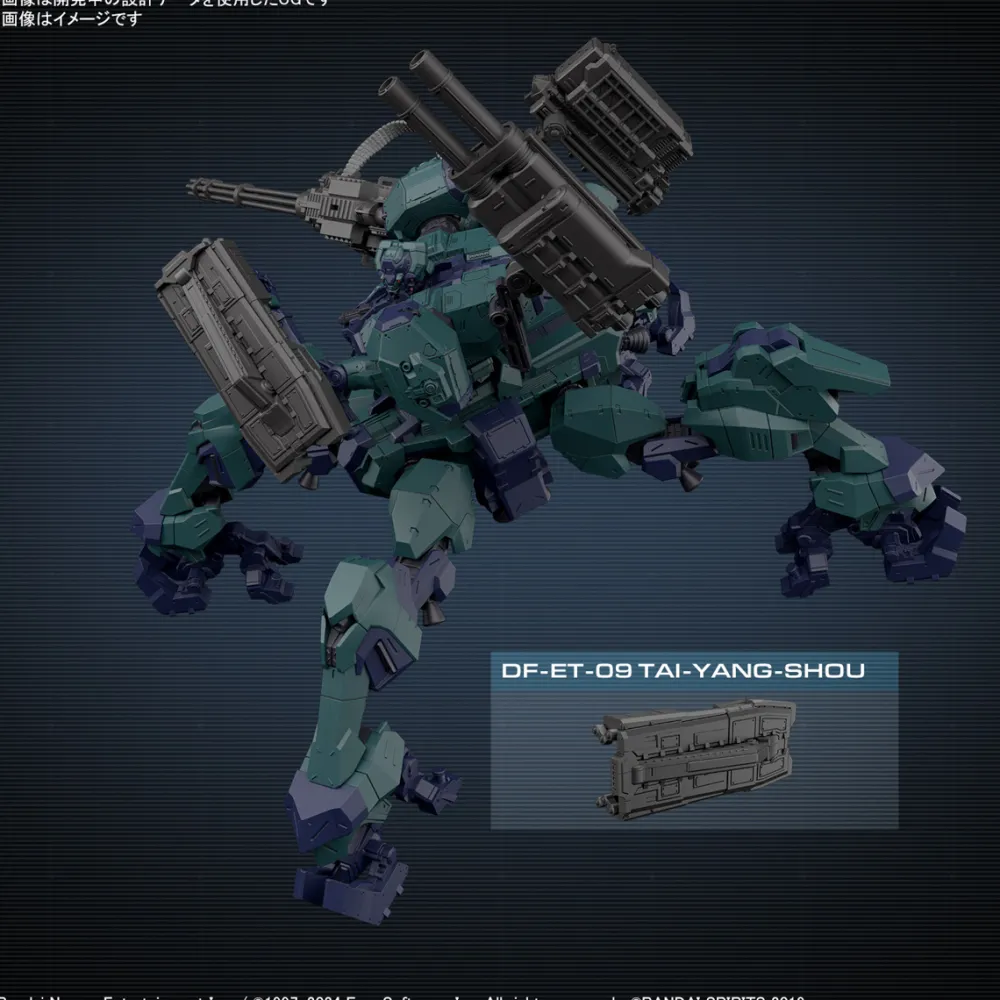 Rise of Gunpla 30 Minutes Mission^30MM Armored Core VI Fires of Rubicon Balam Industries BD-011 Melander Liger Tail