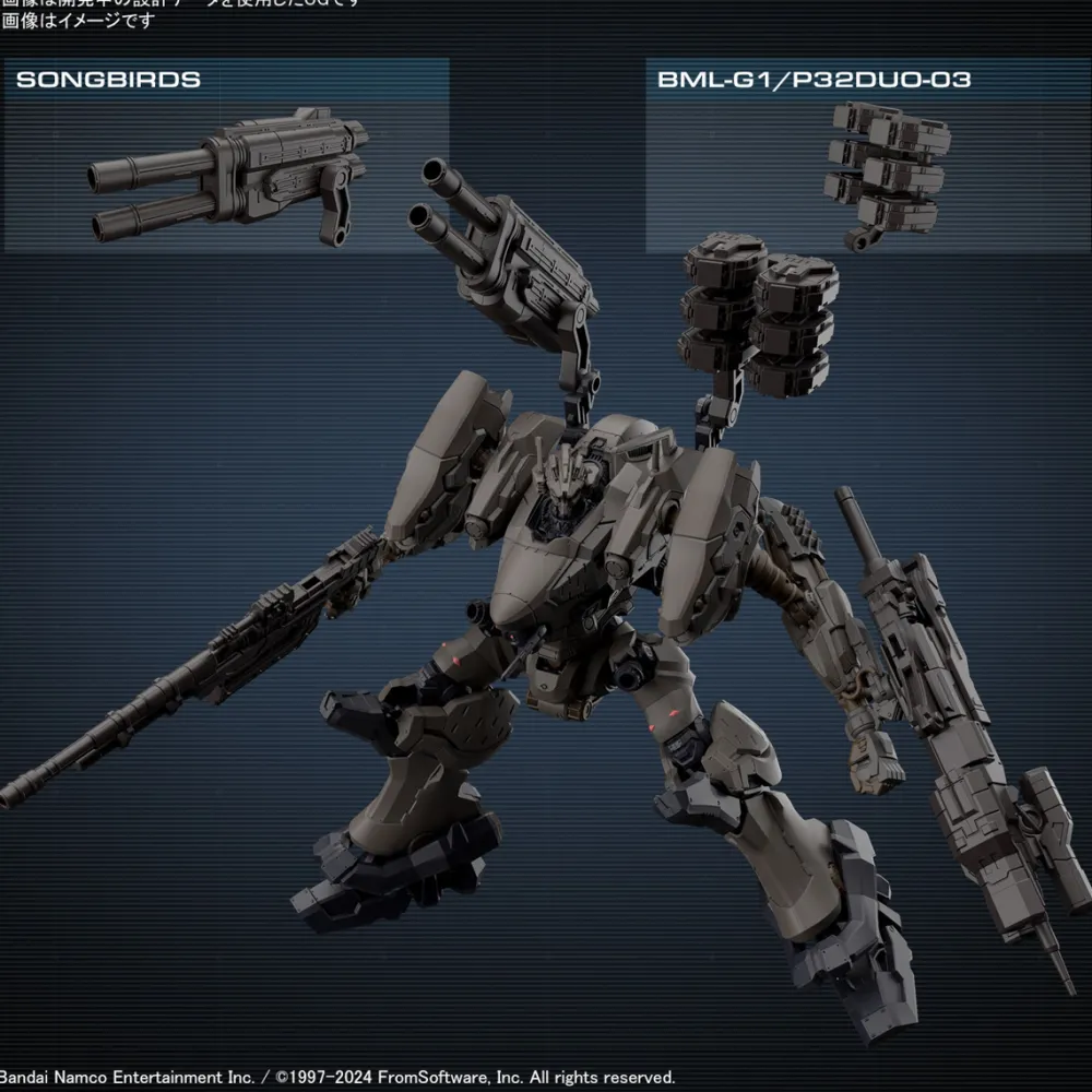 Rise of Gunpla 30 Minutes Mission^30MM Armored Core VI Fires of Rubicon RaD CC-2000 Orbiter Night Fall