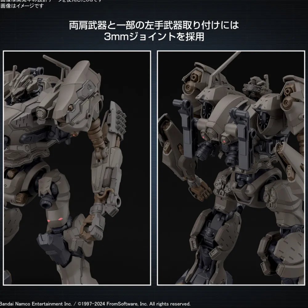 Rise of Gunpla 30 Minutes Mission^30MM Armored Core VI Fires of Rubicon RaD CC-2000 Orbiter Night Fall