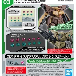 Rise of Gunpla 30 Minutes Mission^30MM CUSTOMIZE MATERIAL (3D LENS STICKERS)