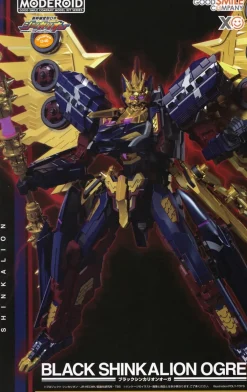 Rise of Gunpla Moderoid^MODEROID BLACK SHINKALION OGRE (SHINKANSEN HENKEI ROBO SHINKALION)