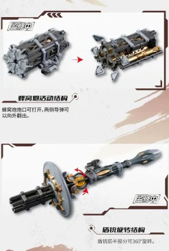 Rise of Gunpla Motor Nuclear^MOTOR NUCLEAR – MNP-XH13 WEIYUAN ZHENBEI ARMY HEAVY FIREPOWER TYPE