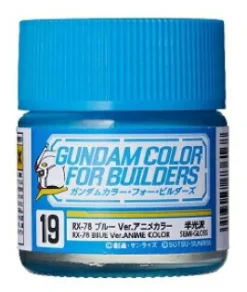 Rise of Gunpla Peintures^MR. GUNDAM COLOR UG19 78 BLUE PAINT 10ML.