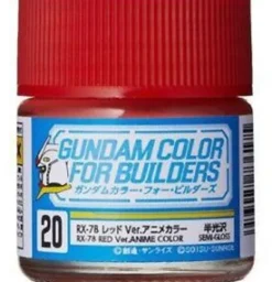Rise of Gunpla Peintures^MR. GUNDAM COLOR UG20 78 RED PAINT 10ML.