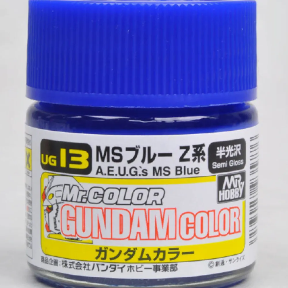Rise of Gunpla Peintures^MR. GUNDAM COLOR UG13 BLUE Z 10ML.