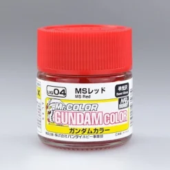 Rise of Gunpla Peintures^MR HOBBY GUNDAM COLOR (10ML) UG-04 MS RED