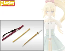 Rise of Gunpla Kotobukiya|Sousai Shojo Teien^M.S.G WEAPON UNIT 46 BAMBOO SWORD & WOODEN SWORD