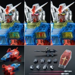 Rise of Gunpla Mobile Suit Gundam|Perfect Grade (Pg)^PG UNLEASHED CLEAR COLOR BODY FOR RX-78-2 GUNDAM