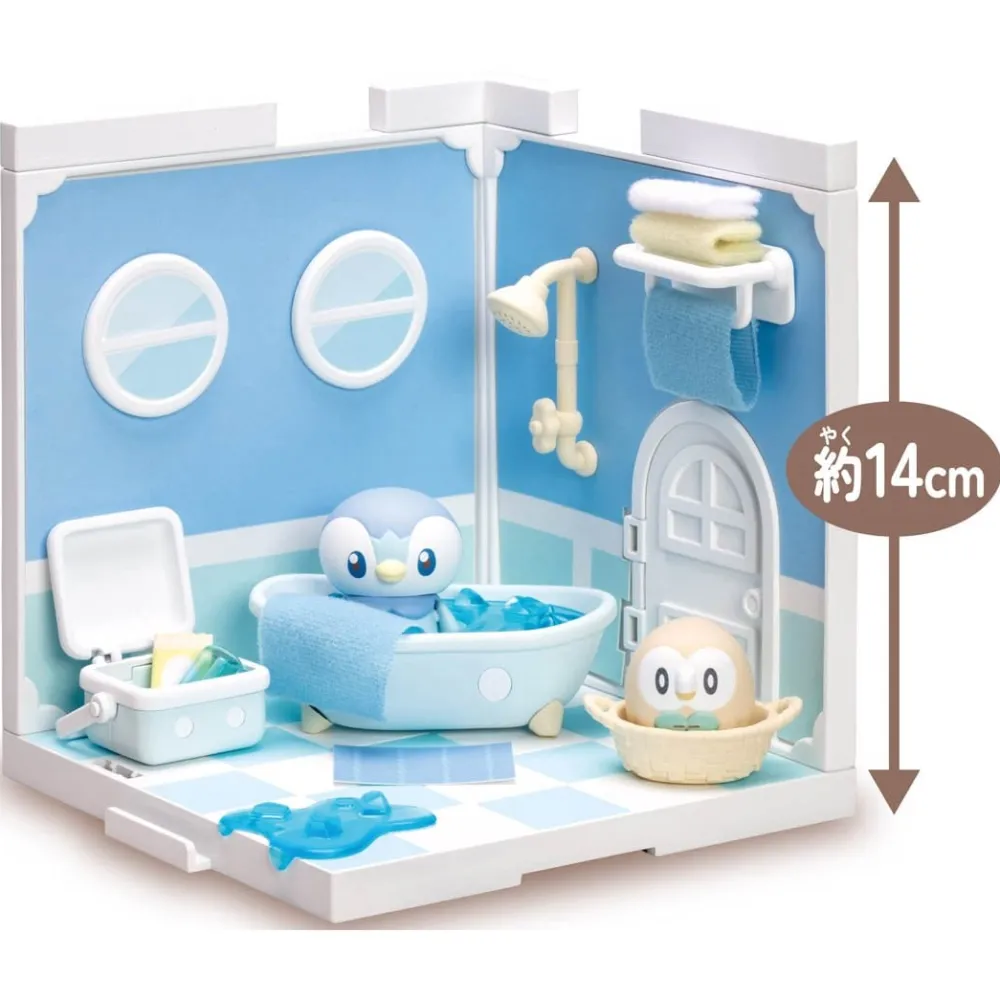 Rise of Gunpla Pokemon^POKEMON POKE PEACE HOUSE BATHROOM PIPLUP & ROWLET
