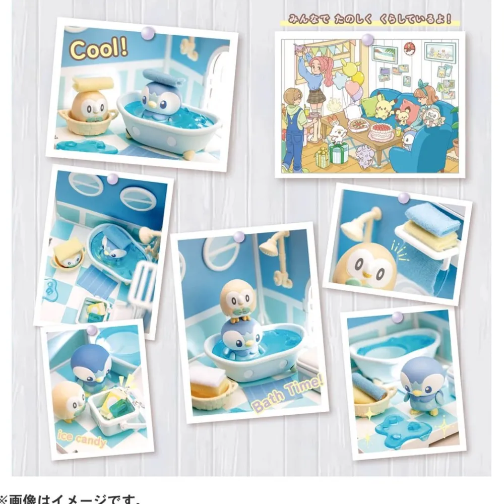 Rise of Gunpla Pokemon^POKEMON POKE PEACE HOUSE BATHROOM PIPLUP & ROWLET