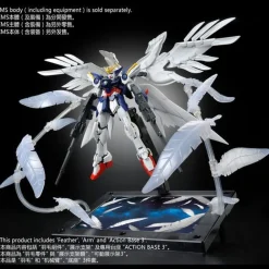 Rise of Gunpla Gundam Wing: Endless Waltz|Gundam Wing^RG 1/144 EXPANSION EFFECT UNIT SERAPHIM FEATHER