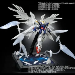 Rise of Gunpla Gundam Wing: Endless Waltz|Gundam Wing^RG 1/144 EXPANSION EFFECT UNIT SERAPHIM FEATHER