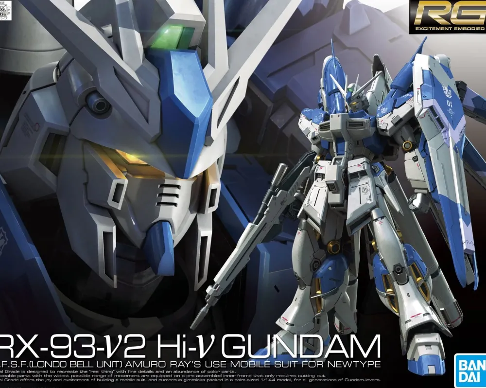 Rise of Gunpla Gundam: Char'S Counterattack|Real Grade (Rg)^RG 1/144 HI-NU GUNDAM RX-93-2