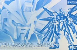 Rise of Gunpla Gundam Seed Destiny|Real Grade (Rg)^RG 1/144 STRIKE FREEDOM GUNDAM (TITANIUM FINISH)