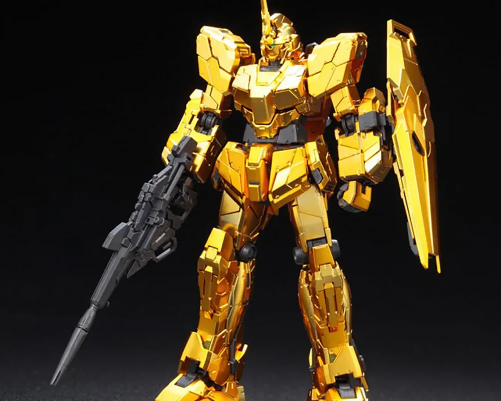 Rise of Gunpla Gundam Unicorn|Real Grade (Rg)^RG 1/144 UNICORN GUNDAM (GOLD COATING)