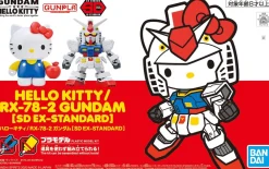 Rise of Gunpla Mobile Suit Gundam|Super Deformed (Sd)^SD EX-STANDARD HELLO KITTY/RX-78-2 GUNDAM