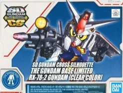 Rise of Gunpla Super Deformed (Sd)^SD GUNDAM CROSS SILHOUETTE RX-78-2 GUNDAM CLEAR COLOR GUNDAM BASE LIMITED