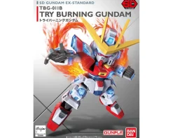 Rise of Gunpla Gundam Build Fighters Try|Super Deformed (Sd)^SD TRY BURNING GUNDAM