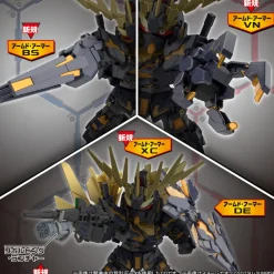 Rise of Gunpla Super Deformed (Sd)^SDCS Banshee (Destroy mode) & Banshee norn parts set