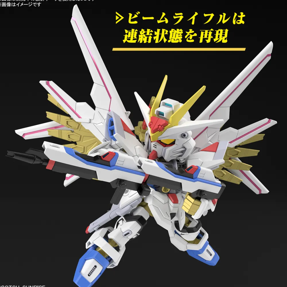Rise of Gunpla Gundam Seed|Super Deformed (Sd)^SDCS Mighty Strike Freedom Gundam