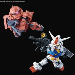Rise of Gunpla Mobile Suit Gundam|Super Deformed (Sd)^SDCS RX-78-2 & CHAR’S ZAKU II