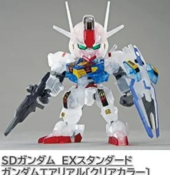 Rise of Gunpla Super Deformed (Sd)^SDEX GUNDAM AERIAL – ROUND BOX GUNPLA (CLEAR COLOR VER.)