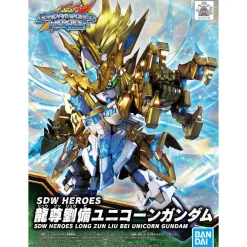 Rise of Gunpla Super Deformed (Sd)^SDW HEROES LONG ZUN LIU BEI UNICORN GUNDAM