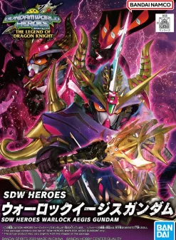 Rise of Gunpla Super Deformed (Sd)^SDW HEROES WARLOCK AEGIS GUNDAM