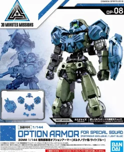 Rise of Gunpla Builder Parts^SET 30MM 1/144 OPTION ARMOR FOR SPECIAL SQUAD [PORTANOVA EXCLUSIVE/LIGHT BLUE]