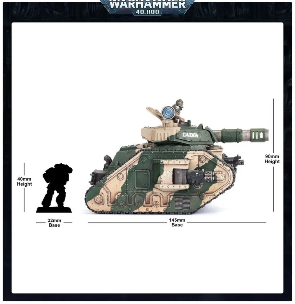 Rise of Gunpla Games Workshop^W40K : CHAR DE COMBAT LEMAN RUSS