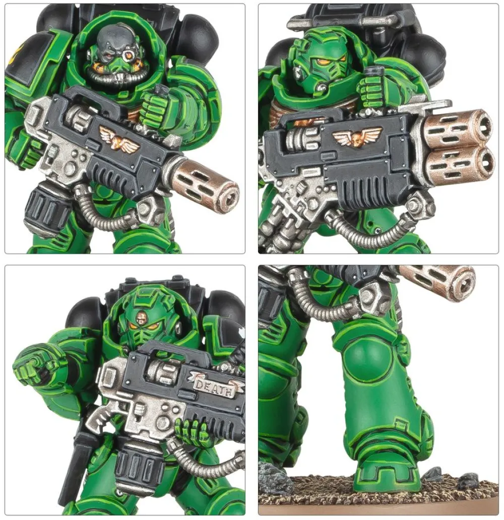 Rise of Gunpla Games Workshop^W40K : COMBAT PATROL : SALAMANDERS