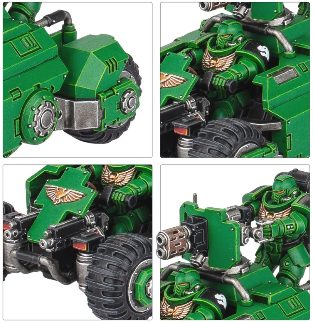 Rise of Gunpla Games Workshop^W40K : COMBAT PATROL : SALAMANDERS