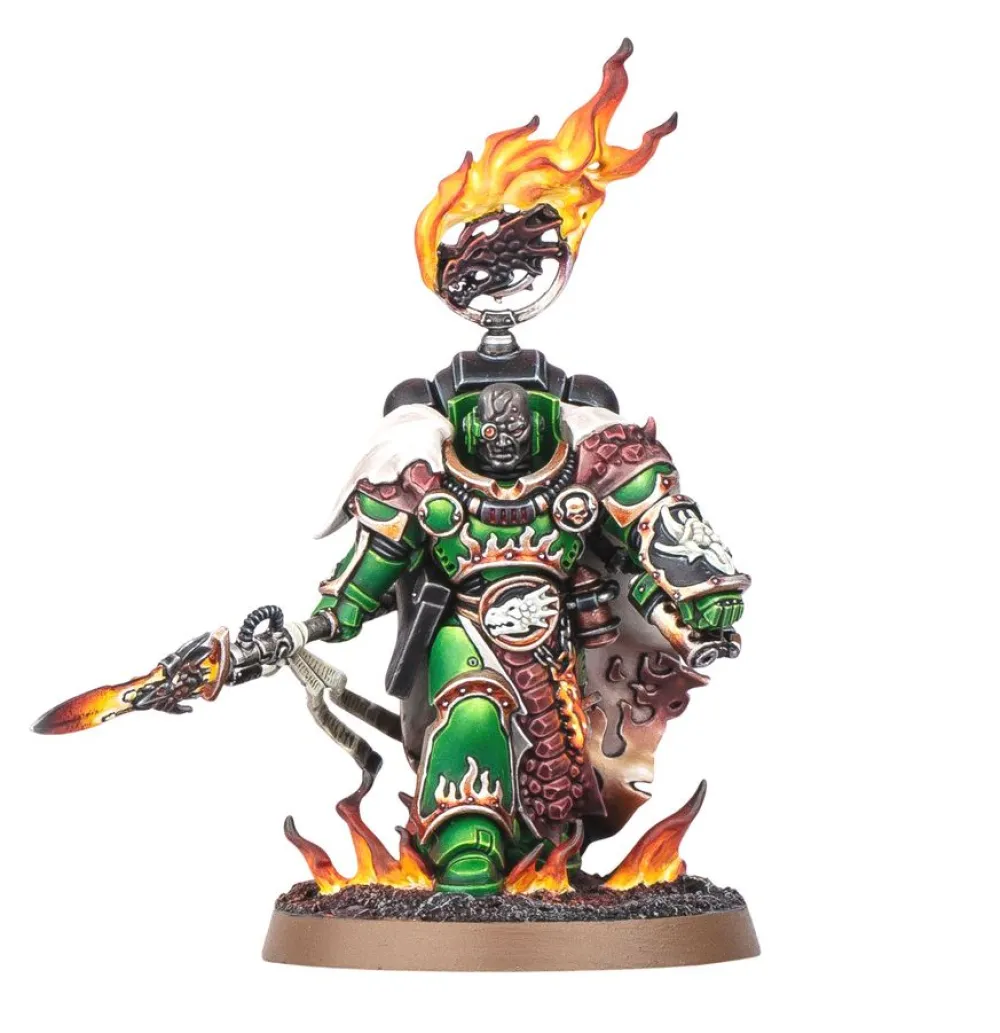 Rise of Gunpla Games Workshop^W40K : SALAMANDERS : VULKAN HE’STAN