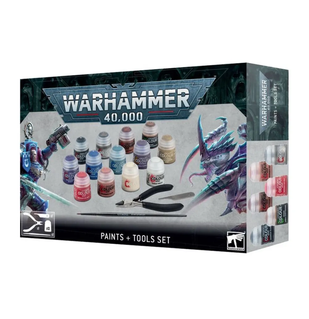 Rise of Gunpla Games Workshop^W40K : Set Peintures + Outils