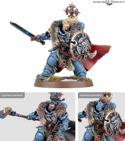 Rise of Gunpla Games Workshop^W40K : SPACE WOLVES : WOLF GUARD BATTLE LEADER